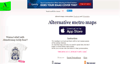 Desktop Screenshot of altmetromap.com
